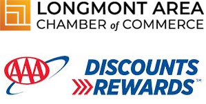 longmont area chamber of commerce and aaa discount logos longmont area chamber of commerce and aaa discount logos